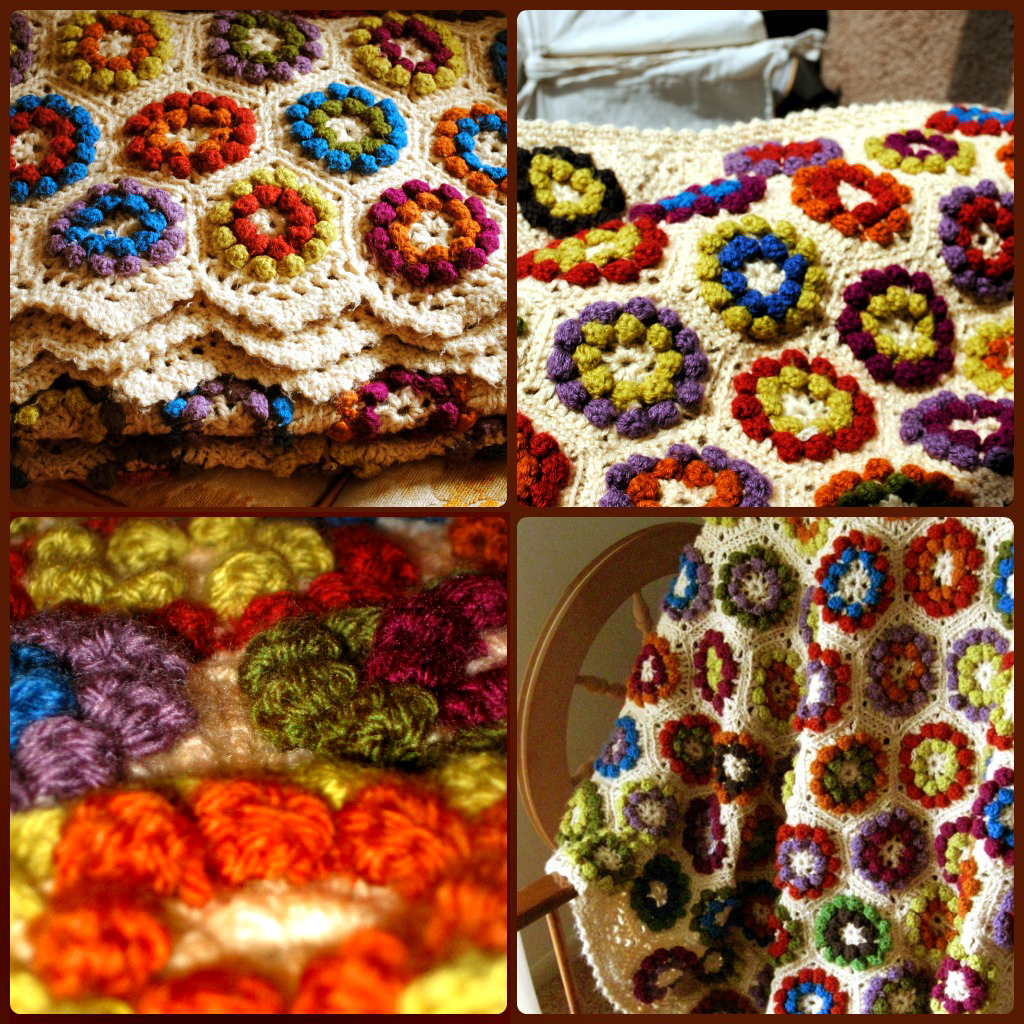 Vintage Afghan 6 mellie blossom