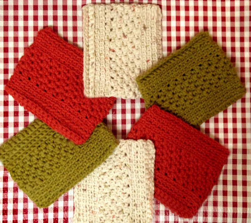 Crocheted Kitchen Sponges Mellie Blossom