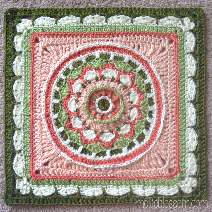 Beautiful Crochet Squares - Dream Circle Square