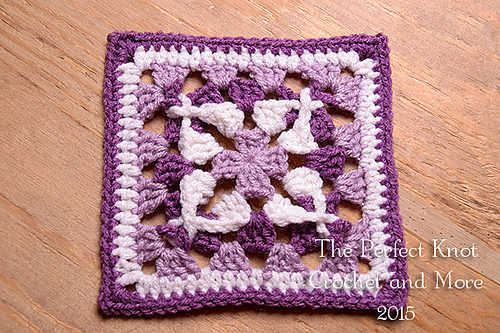 Crossbow Square Afghan Block
