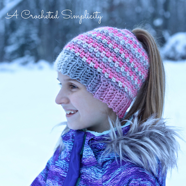 Crochet Trends - Bun Hats