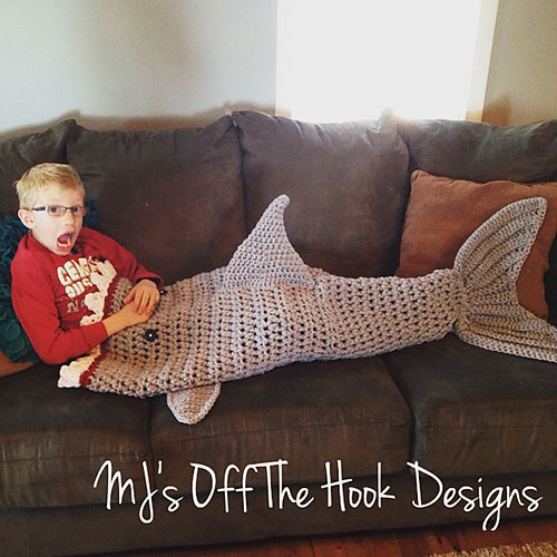 Crochet Trends - Mermaid Tail Blanket