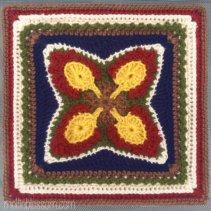 Spring Crochet Squares - mellieblossom.com